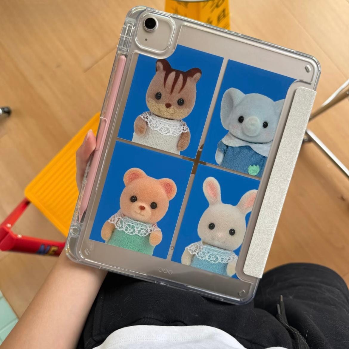 Chic Sylvanian Families ID Photo iPad Case - ArtGalleryZen