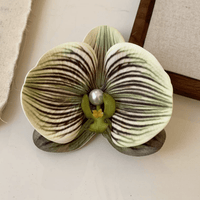 Thumbnail for Chic Textured Orchid Flower Hair Clip Hair Claw - ArtGalleryZen
