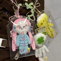 Thumbnail for Chic Transparent Amulet Kpop Keychain Photocard Holder - ArtGalleryZen