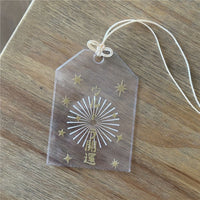 Thumbnail for Chic Transparent Amulet Kpop Keychain Photocard Holder - ArtGalleryZen