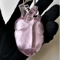 Thumbnail for Chic Transparent Heart Liquid Silicone AirPods Earphone Case