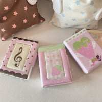 Thumbnail for Chocolate Strawberry Heart Kpop 3 Inch Mini Photocard Album - ArtGalleryZen