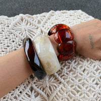 Thumbnail for Chunky Gradient Resin Bangle Bracelet Set - ArtGalleryZen