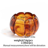 Thumbnail for Chunky Gradient Resin Bangle Bracelet Set - ArtGalleryZen