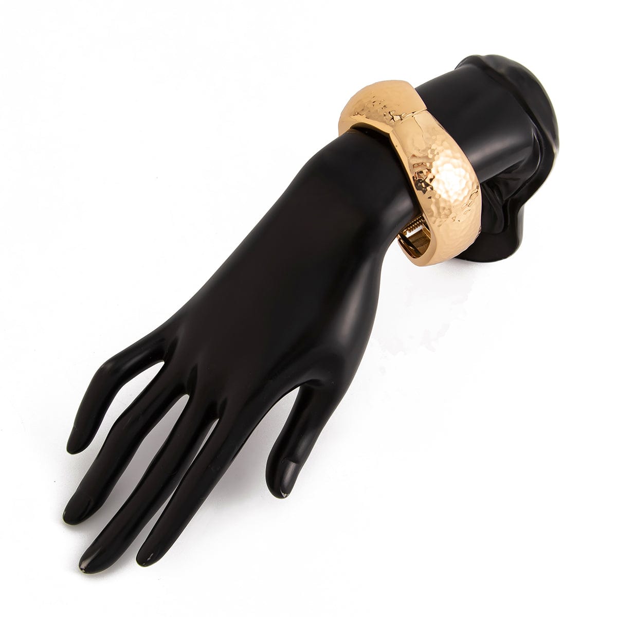 Chunky Irregular Curved Wide Cuff Bangle Bracelet - ArtGalleryZen