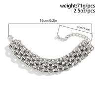 Thumbnail for Chunky Mesh Popcorn Chain Bracelet - ArtGalleryZen