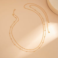 Thumbnail for Classic 2pcs Ball Charm Twisted Waist Chain Set - ArtGalleryZen