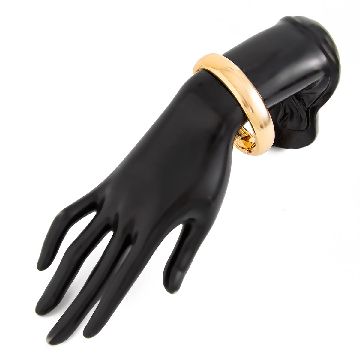 Classic Gold Silver Plated Bangle Bracelet - ArtGalleryZen