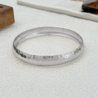 Thumbnail for Classic Gold Silver Plated Hammered Arm Cuff - ArtGalleryZen