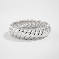 Thumbnail for Classic Gold Silver Tone Twisted Bangle Bracelet Set - ArtGalleryZen