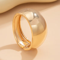 Thumbnail for Classic Metallic Chunky Wide Cuff Bangle Bracelet