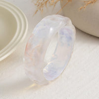 Thumbnail for Colorful Glitter Water Ripple Resin Bangle Bracelet