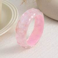 Thumbnail for Colorful Glitter Water Ripple Resin Bangle Bracelet