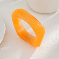 Thumbnail for Colorful Irregular Resin Bangle Bracelet - ArtGalleryZen