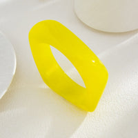 Thumbnail for Colorful Irregular Resin Bangle Bracelet - ArtGalleryZen