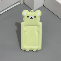 Thumbnail for Colorful Rilakkuma Kpop Keychain Photocard Holder - ArtGalleryZen