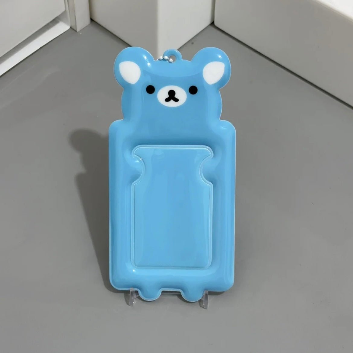 Colorful Rilakkuma Kpop Keychain Photocard Holder - ArtGalleryZen