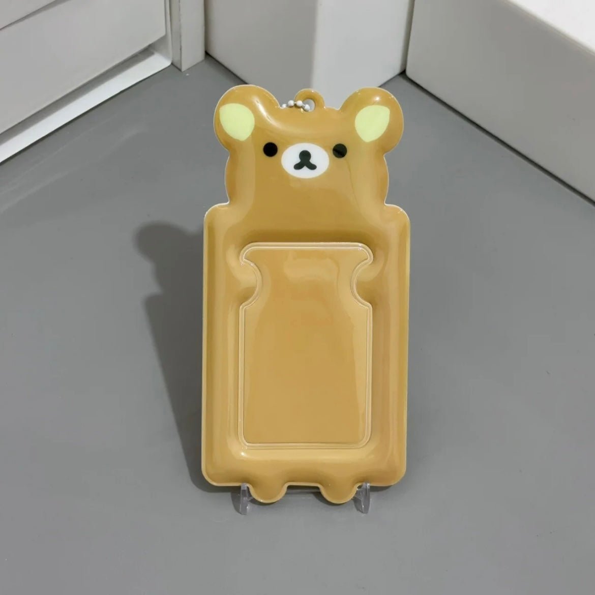 Colorful Rilakkuma Kpop Keychain Photocard Holder - ArtGalleryZen