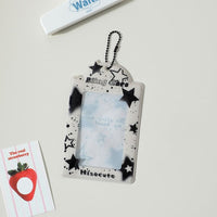 Thumbnail for Colorful Star Kpop Keychain Photocard Holder - ArtGalleryZen
