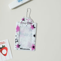 Thumbnail for Colorful Star Kpop Keychain Photocard Holder - ArtGalleryZen
