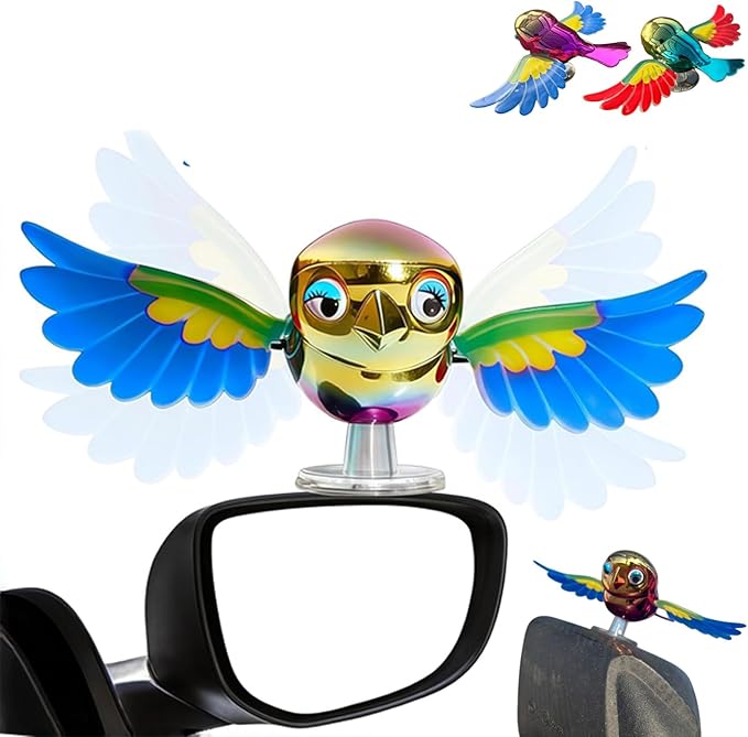 Creative Companion Flying Bird Car Motorcycle Ornament - ArtGalleryZen