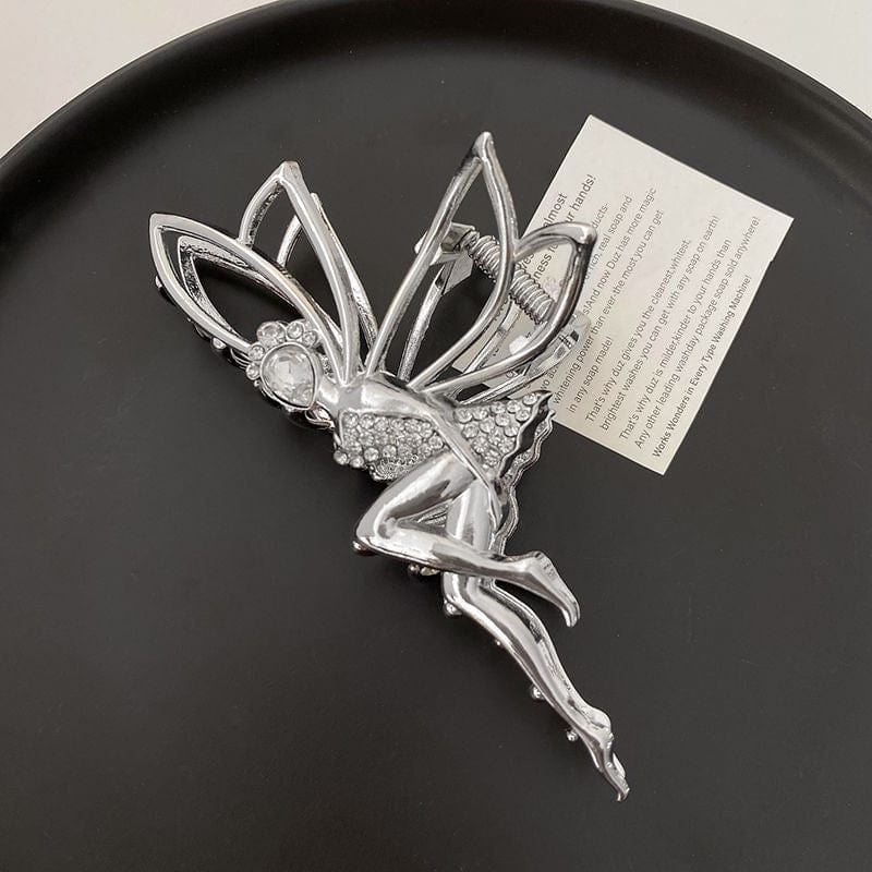 Crystal Angel Little Sprite Chignon Claw Clip Hair Clip - ArtGalleryZen