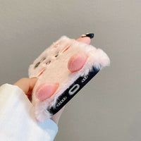 Thumbnail for Cute Angry Kirby Embroidery Plush iPhone Case