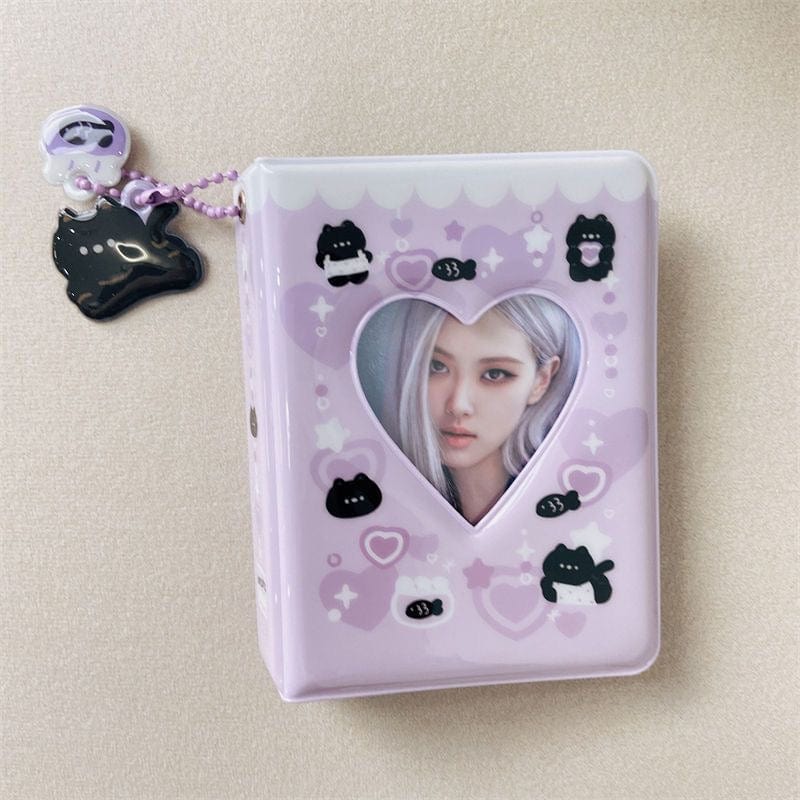 Cute Bear Cat Bunny Kpop 3 Inch Mini Photocard Album - ArtGalleryZen