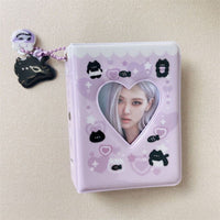 Thumbnail for Cute Bear Cat Bunny Kpop 3 Inch Mini Photocard Album - ArtGalleryZen