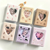 Thumbnail for Cute Bear Cat Bunny Kpop 3 Inch Mini Photocard Album - ArtGalleryZen