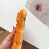Thumbnail for Cute Burnt Bread Silicone iPhone Case - ArtGalleryZen