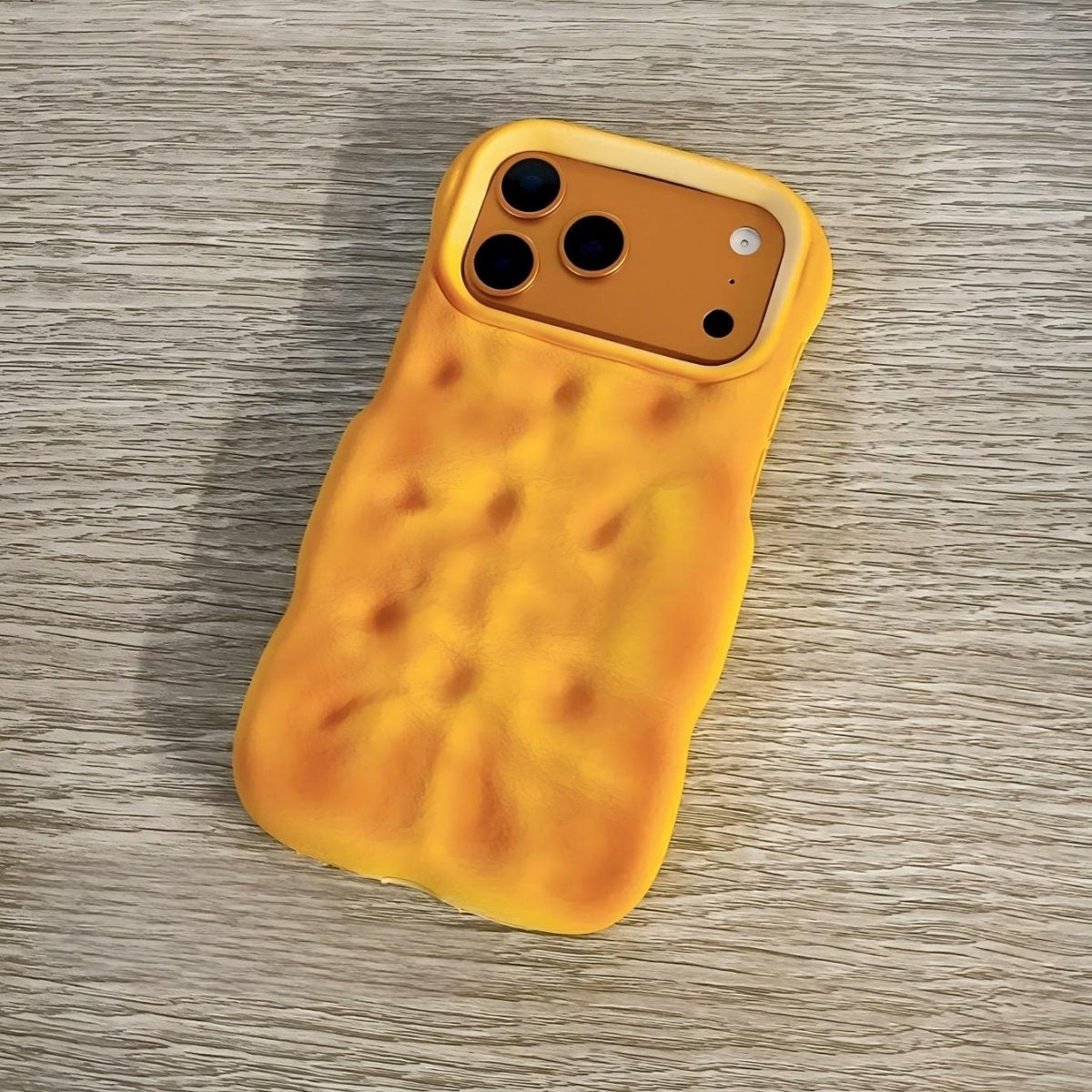 Cute Burnt Bread Silicone iPhone Case - ArtGalleryZen