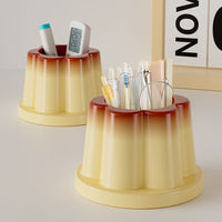 Thumbnail for Cute Caramel Pudding Pen Holder - ArtGalleryZen