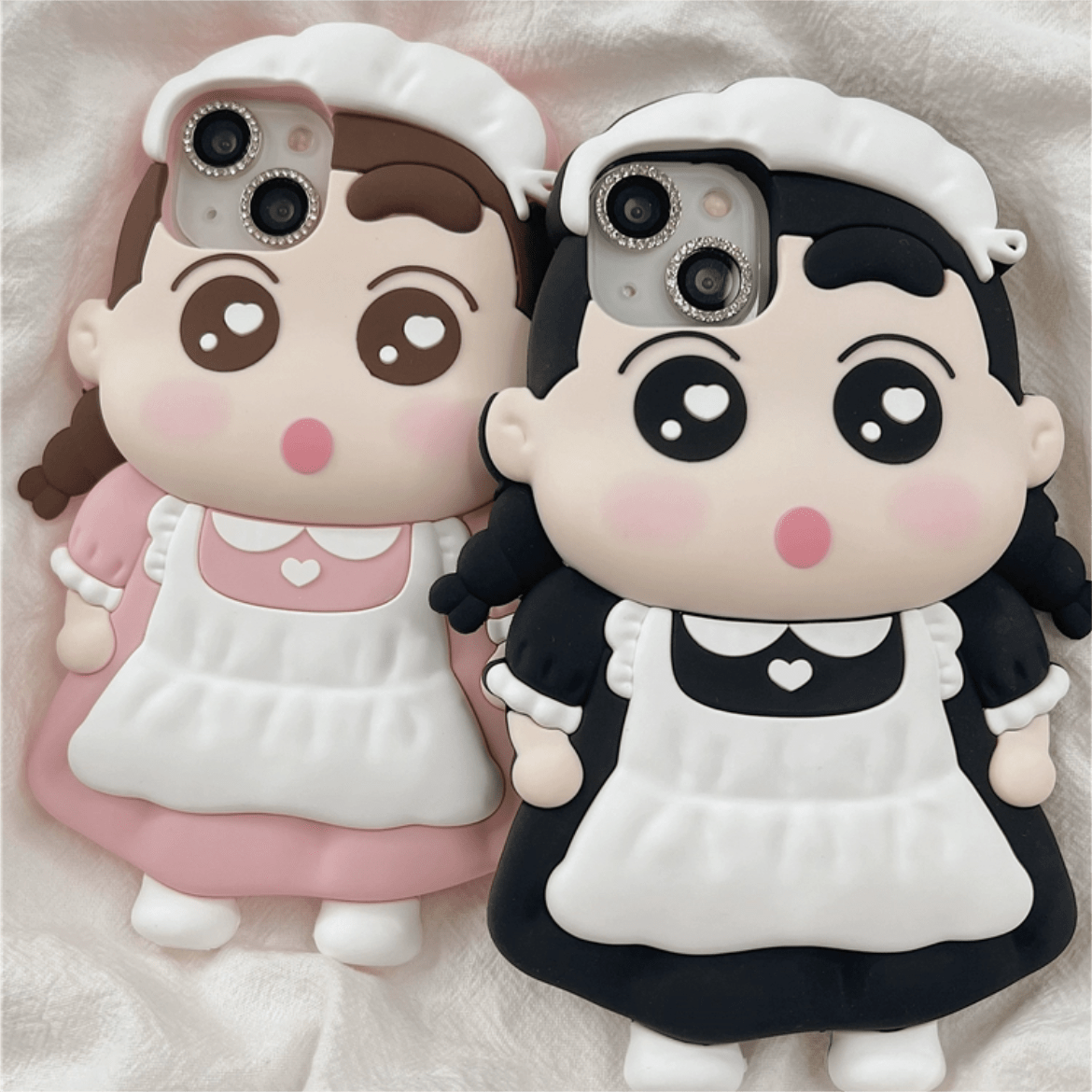 Cute Cartoon Crayon Shin-chan Silicone iPhone Case - ArtGalleryZen