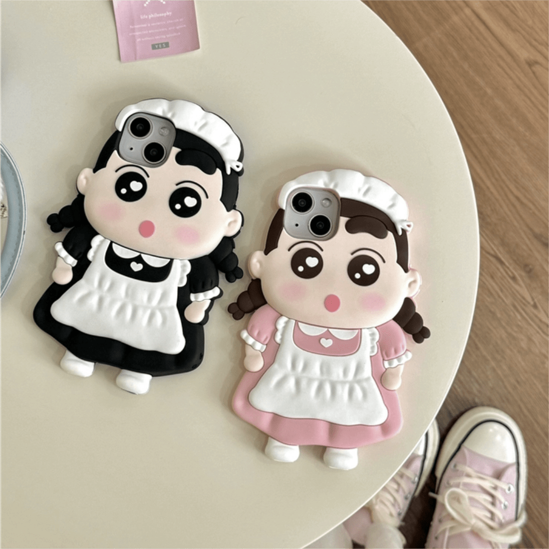 Cute Cartoon Crayon Shin-chan Silicone iPhone Case - ArtGalleryZen