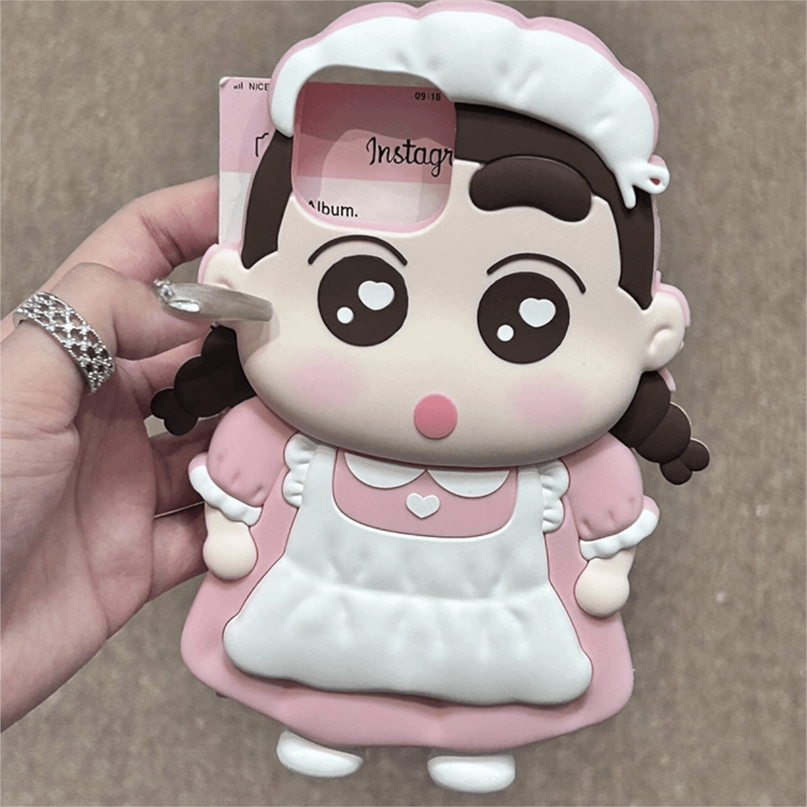 Cute Cartoon Crayon Shin-chan Silicone iPhone Case - ArtGalleryZen