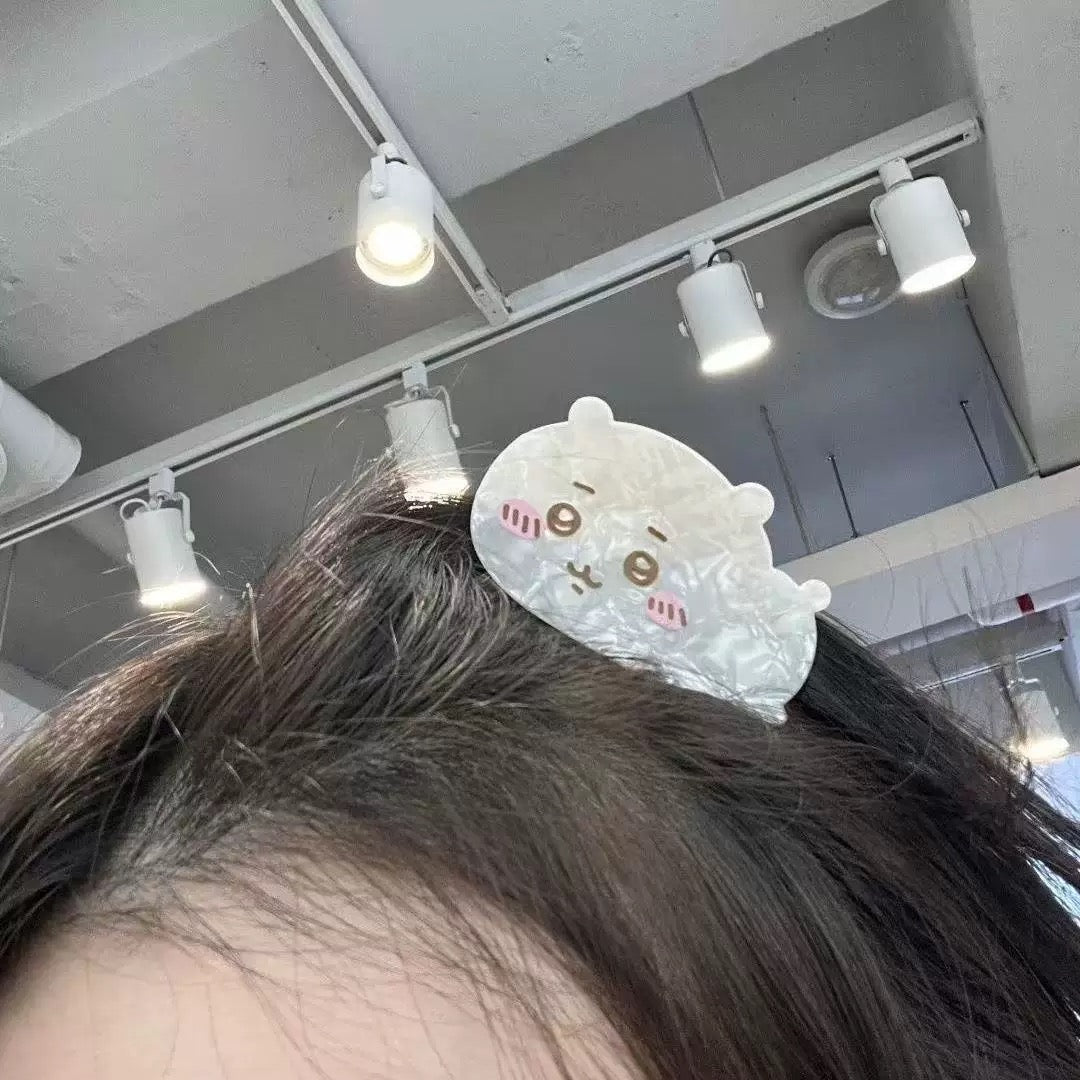 Cute Chiikawa Acetate Acrylic Hair Claw Hair Clip - ArtGalleryZen