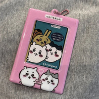Thumbnail for Cute Chiikawa Kpop Keychain Photocard Holder - ArtGalleryZen
