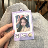 Thumbnail for Cute Chiikawa Kpop Keychain Photocard Holder - ArtGalleryZen