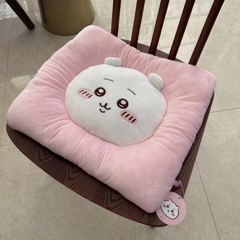 Cute Chiikawa Usagi Hachiware Flower Plush Cushion - ArtGalleryZen