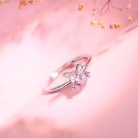 Thumbnail for Cute Crystal Rabbit Ring - ArtGalleryZen