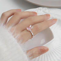 Thumbnail for Cute Crystal Rabbit Ring - ArtGalleryZen