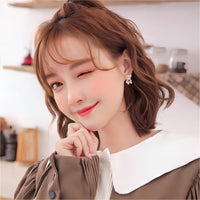 Thumbnail for Cute Flocking Rabbit Bear Ear Studs - ArtGalleryZen