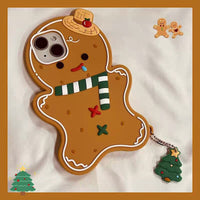 Thumbnail for Cute Gingerbread Man iPhone Case - ArtGalleryZen