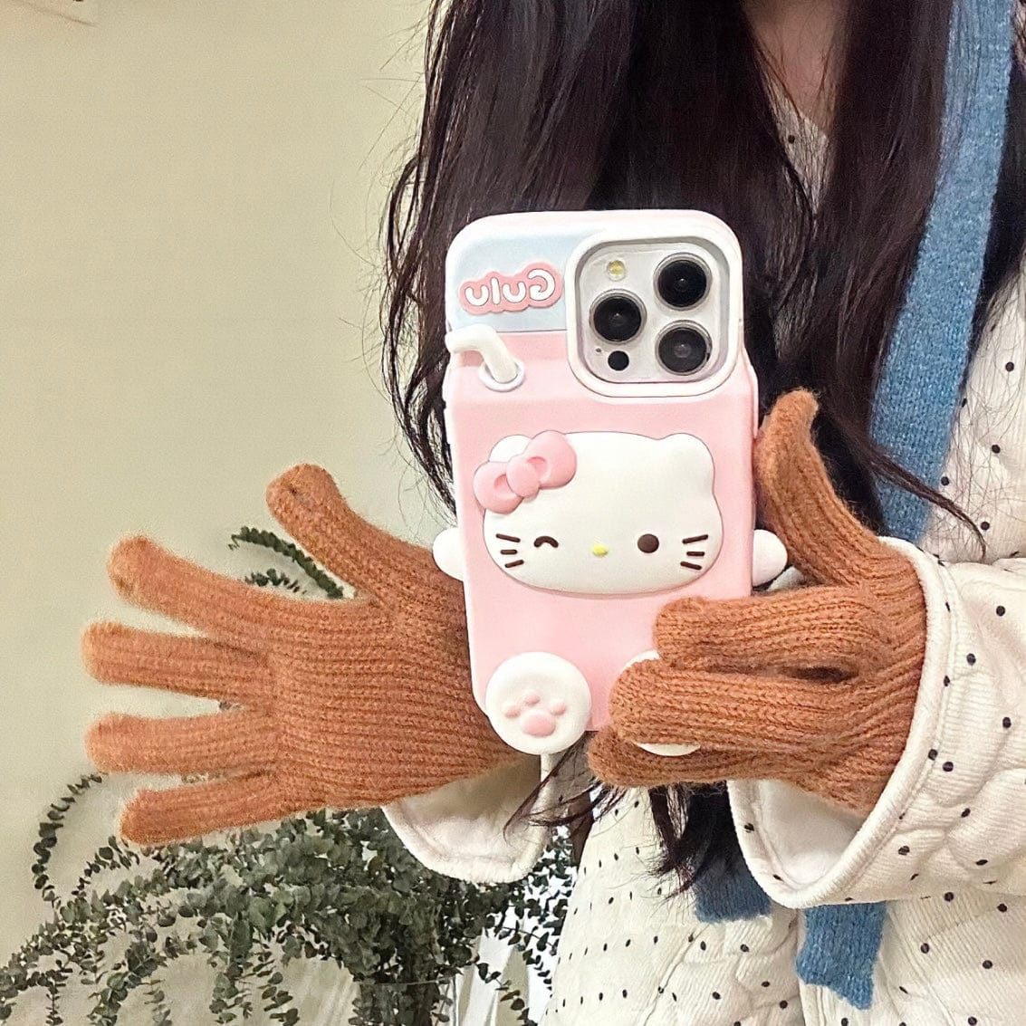 Cute Hello Kitty My Melody Milk Silicone iPhone Case