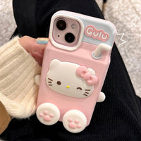 Thumbnail for Cute Hello Kitty My Melody Milk Silicone iPhone Case