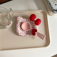 Thumbnail for Cute Hello Kitty Shaped Fabric Coaster