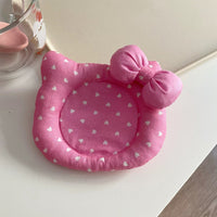 Thumbnail for Cute Hello Kitty Shaped Fabric Coaster