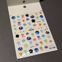 Thumbnail for Cute Jellyfish Nail Art Decoration Stickers DIY Nail Ornament - ArtGalleryZen