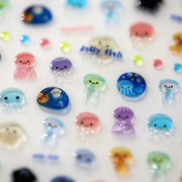 Thumbnail for Cute Jellyfish Nail Art Decoration Stickers DIY Nail Ornament - ArtGalleryZen
